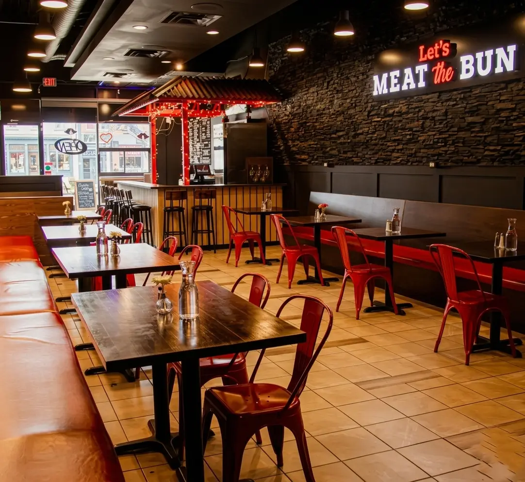 Meat The Bun West Location restaurant Jasper Place area